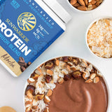 Sunwarrior polvo en avena y panqueques, versatilidad en recetas