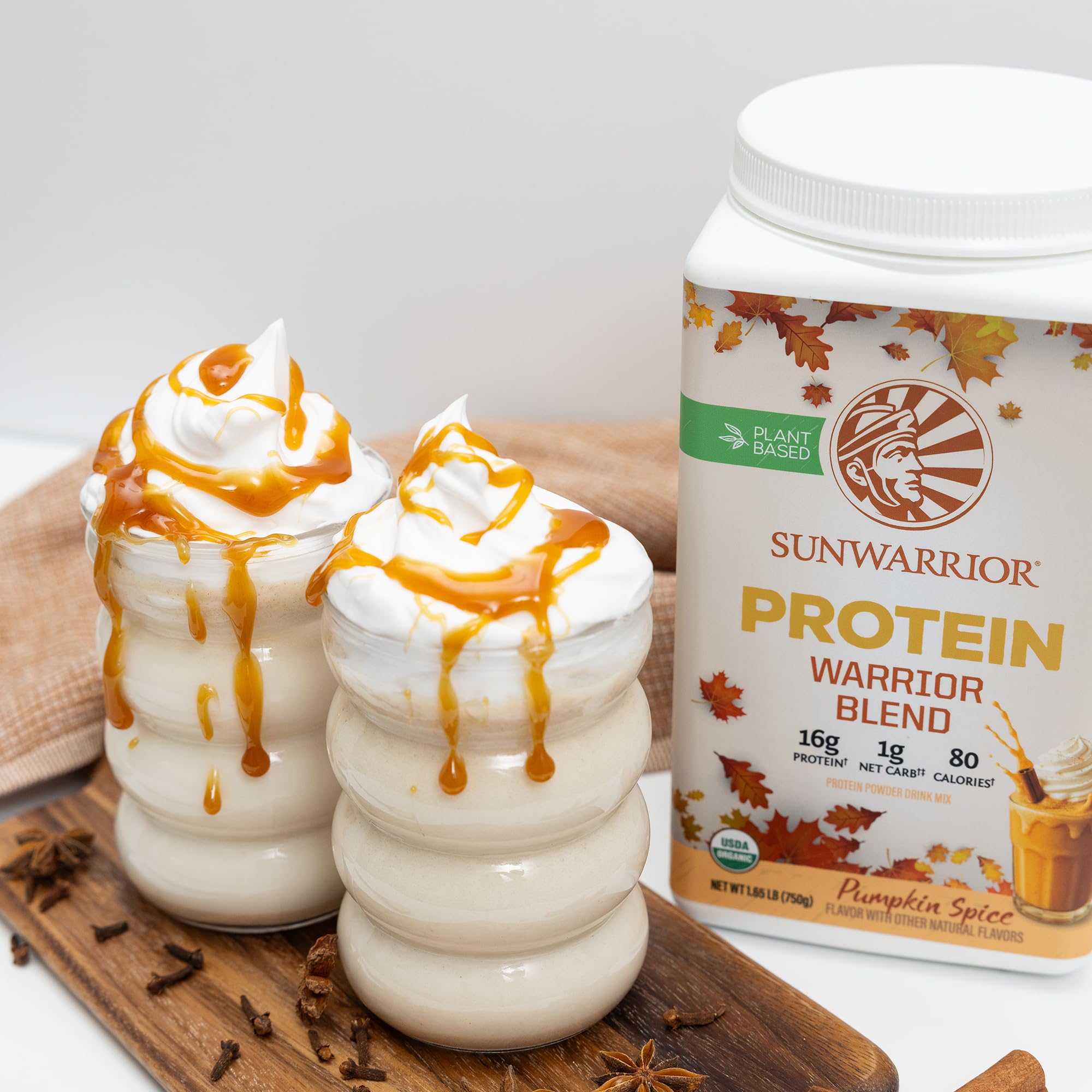 Sunwarrior pancakes proteicos hechos con el polvo, opción nutritiva y sabrosa