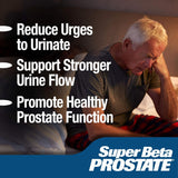 SUPER BETA PROSTATE detalle de ingredientes destacando beta-sitosterol