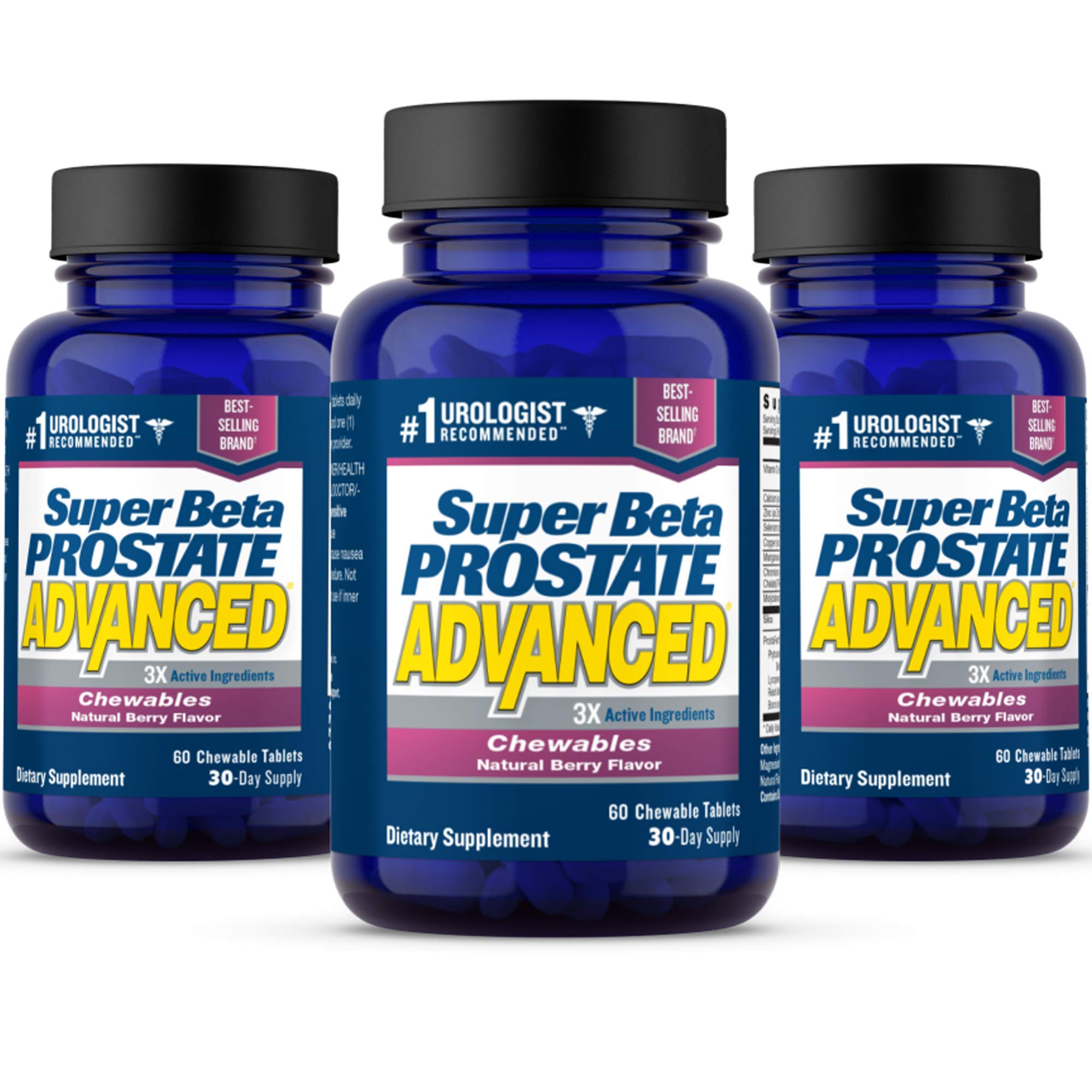 Super Beta Prostate frente del empaque mostrando presentación y beneficios