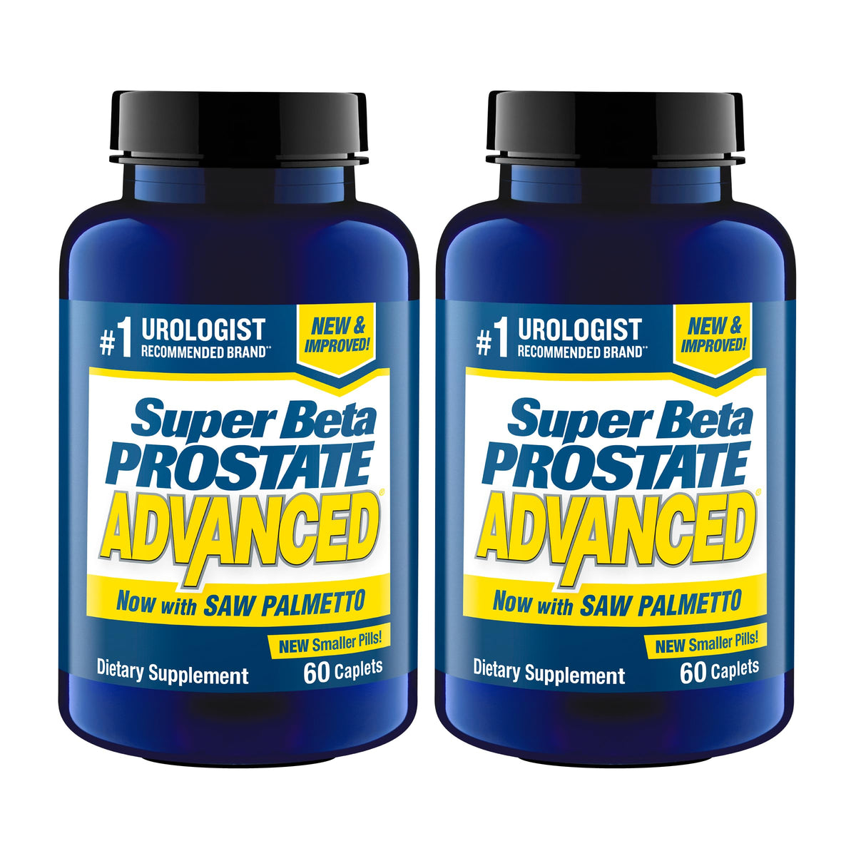 SUPER BETA PROSTATE vista frontal del envase y beneficios visibles