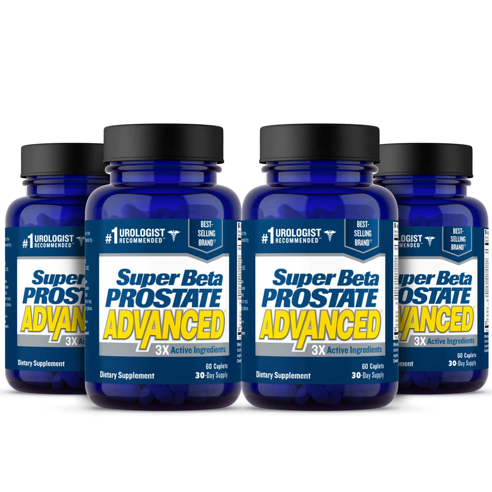 SUPER BETA PROSTATE vista frontal del envase mostrando la marca y beneficios