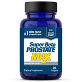 SUPER BETA PROSTATE envase frontal mostrando la etiqueta y beneficios principales