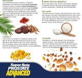 SUPER BETA PROSTATE primer plano masticable mostrando textura y aspecto apetecible