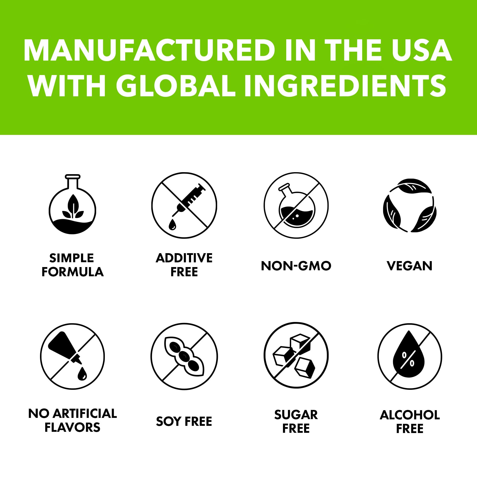 Super Natural Goods etiqueta con información de ingredientes y uso claro