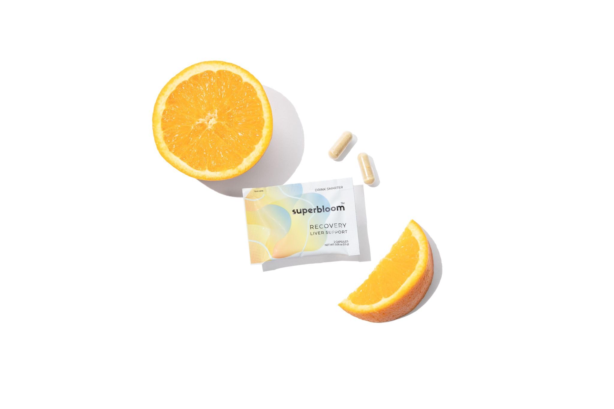 superbloom etiqueta con lista de ingredientes y certificaciones visibles