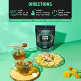 Ingredientes SuperBonsai diente de león y cardo mariano para mezcla botánica
