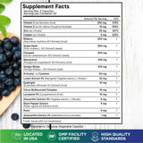 Superfood MD cápsulas en detalle para apreciar tamaño y textura
