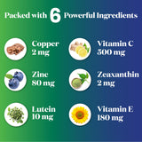 Superfood MD cápsula en mano para ver tamaño y dosificación