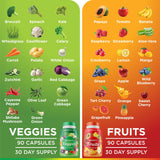 Superfood MD dos frascos del pack juntos para mayor suministro