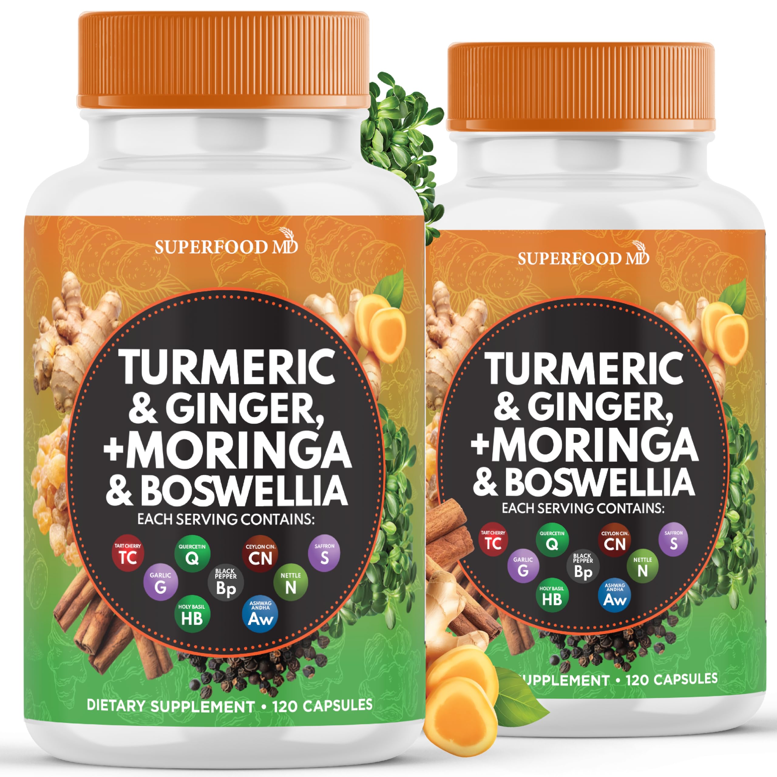Superfood MD frontal del envase mostrando la fórmula completa y conveniencia