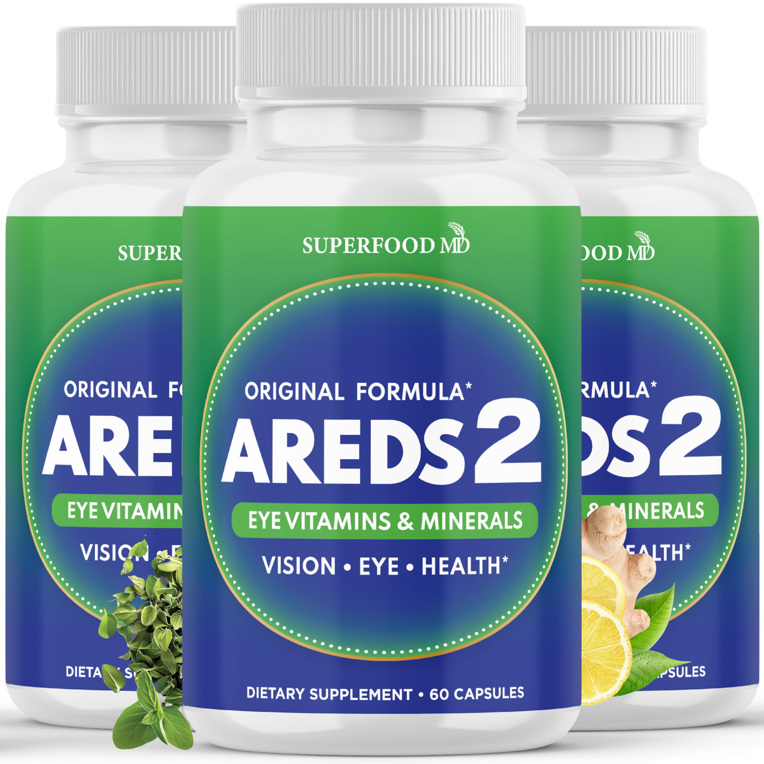 Superfood MD frontal del envase mostrando la etiqueta y beneficios