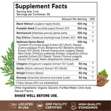Gotas y textura líquida de Superfood MD destacando concentración herbal