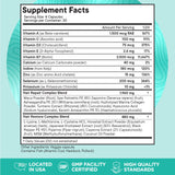 Superfood MD frasco en mano para comparar tamaño y dosis diaria recomendada