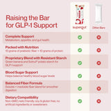 Supergut barra dentro de mochila ideal para energía en actividades exteriores