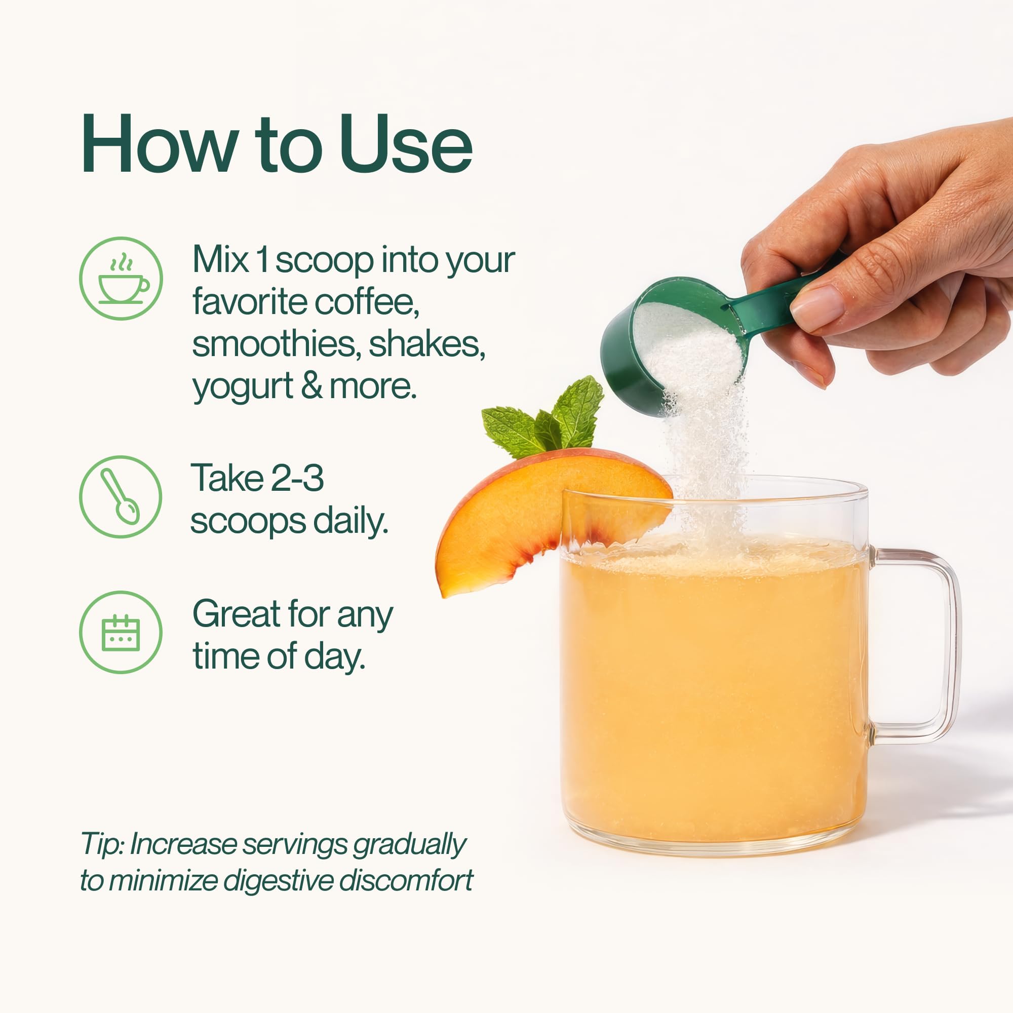 Supergut polvo integrado en batido matinal ideal para rutina rápida