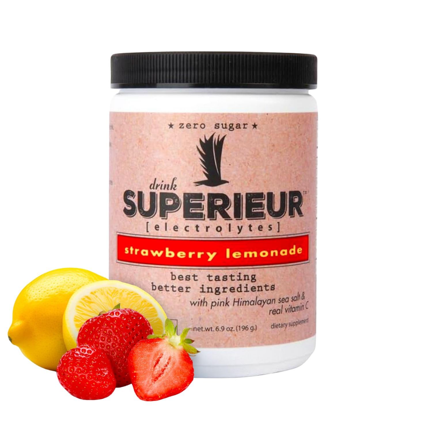 Superieur frasco frontal mostrando etiqueta clara y beneficios naturales