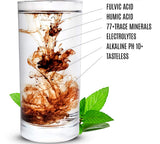 SUPERIOR FULVIC HUMIC X935 textura y color profundo, alta concentración mineral