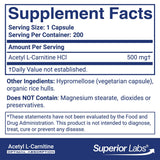 Superior Labs cápsulas a granel enfocadas en forma vegana y dosificación clara