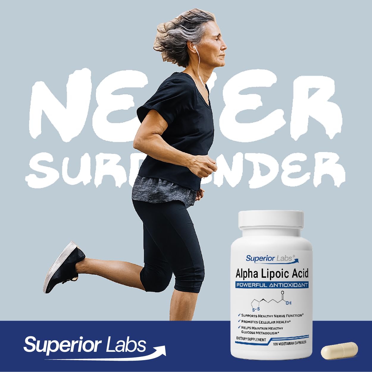 Superior Labs ingredientes puros sin rellenos demostrando calidad