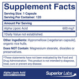 Superior Labs primer plano de cápsula vegana destacando alta absorción