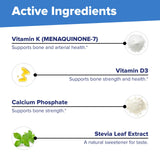 Superior Source imagen macro de ingredientes MK‑7 y D3 destacando la formulación