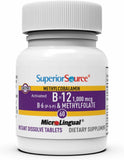Superior Source etiqueta nutricional detallada con dosis y componentes
