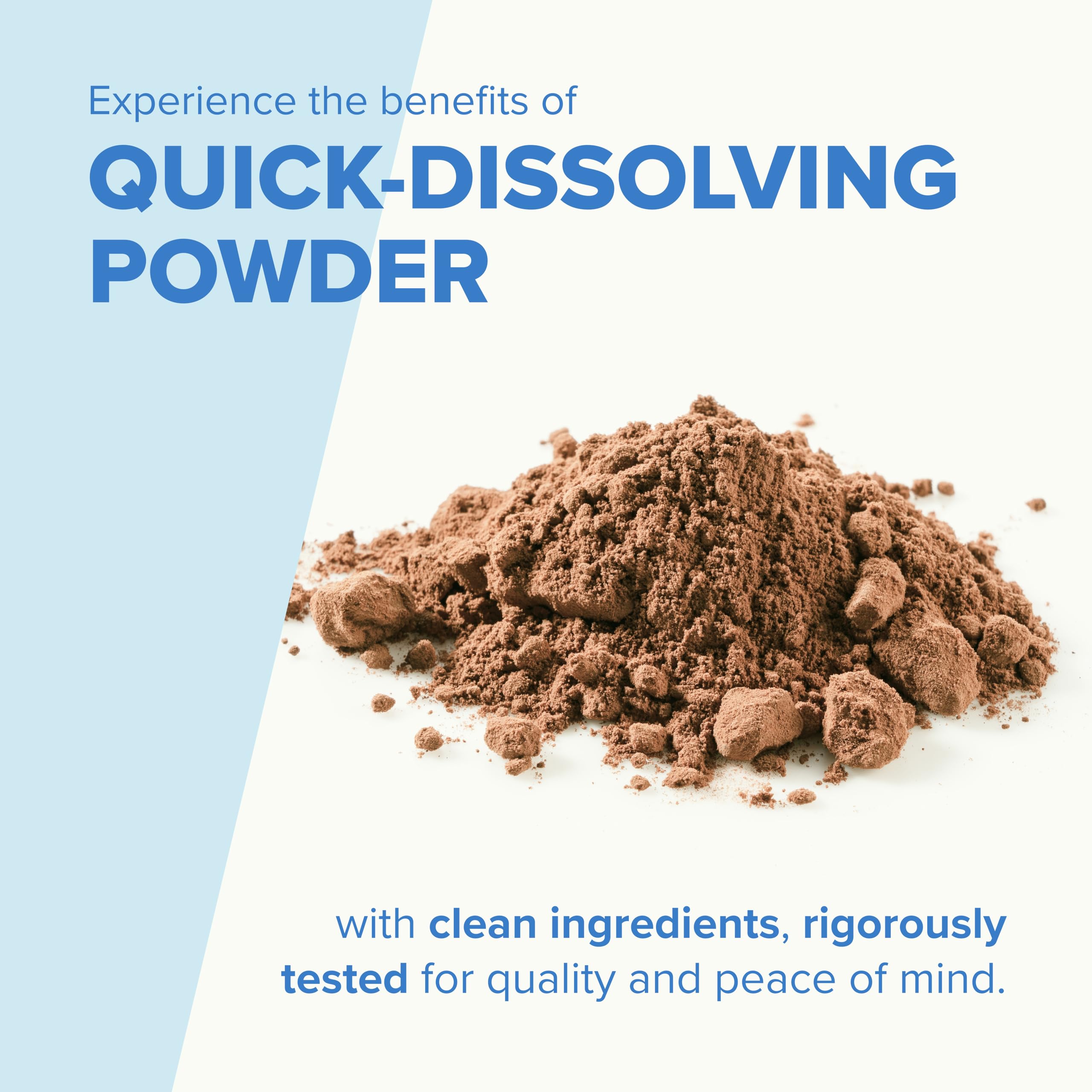 Superior Source cucharada medidora con polvo Keto Collagen, dosificación precisa y práctica