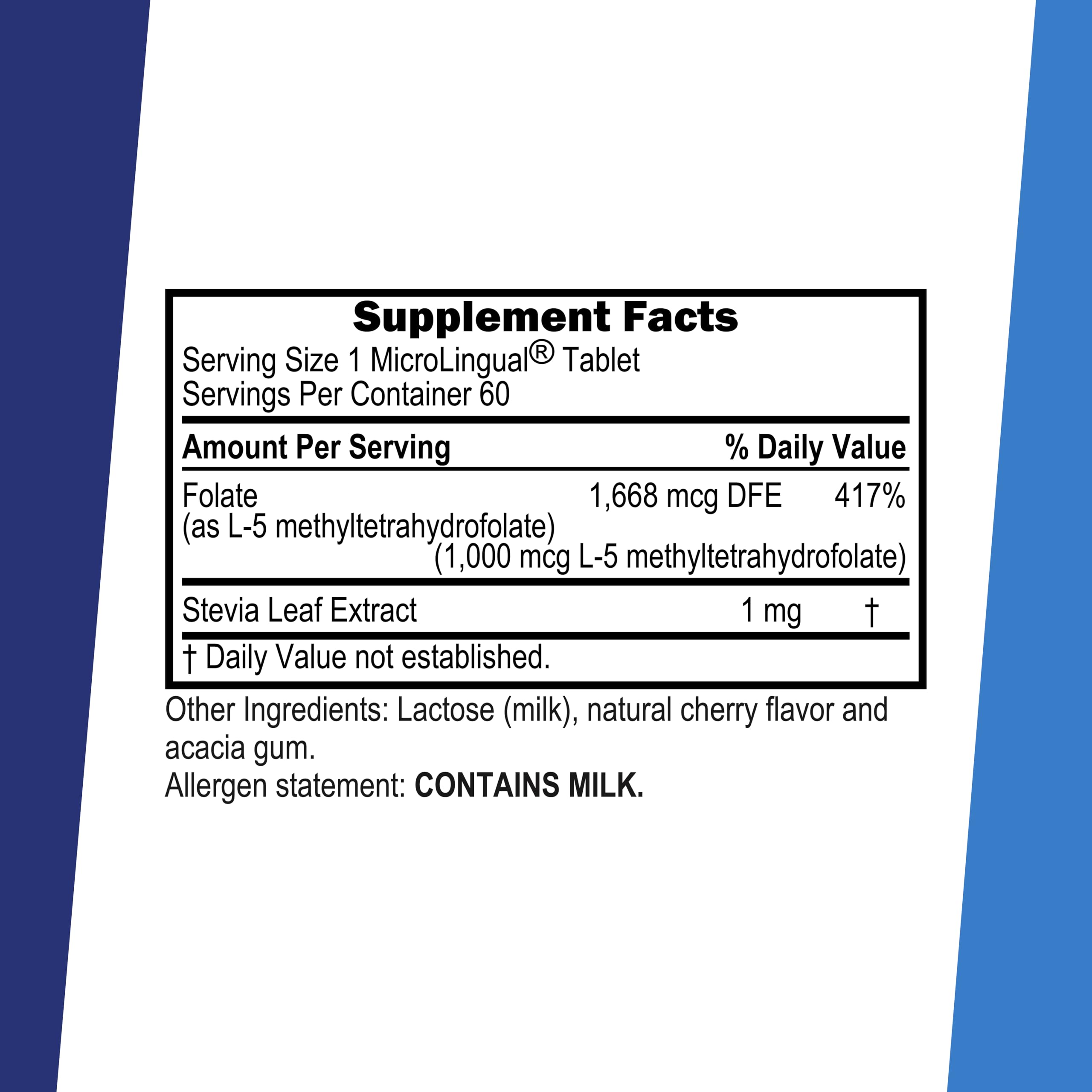 Superior Source tableta sublingual cercana enfocada, rápida disolución
