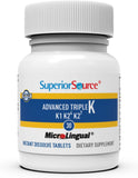 Superior Source envase abierto con tabletas visibles para conveniencia