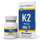 Superior Source vista frontal del empaque que muestra el producto y beneficio de fácil absorción