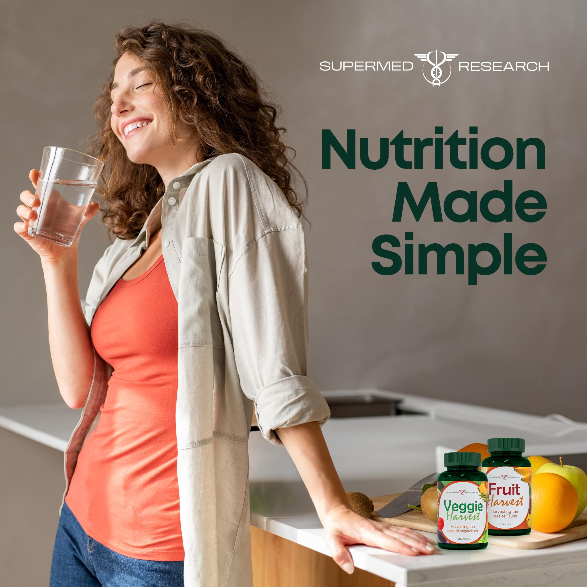 Supermed Research suplemento junto a desayuno, ejemplo de integración diaria