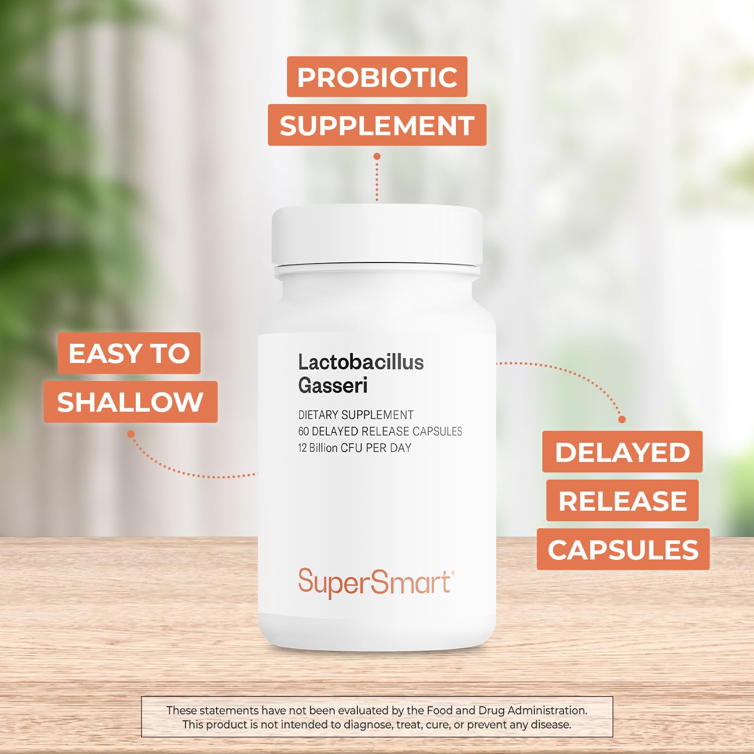 Supersmart detalle de cápsulas DR que muestra recubrimiento resistente