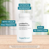 Supersmart detalle de cápsula DR mostrando recubrimiento gastro-resistente y protección