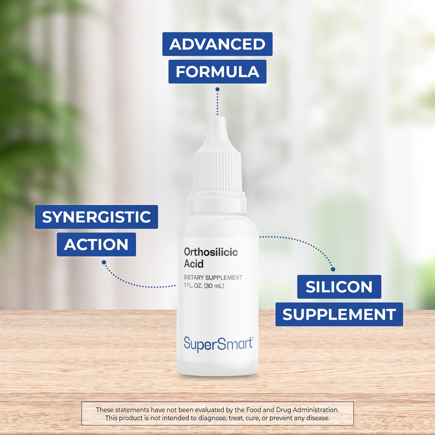 Supersmart detalle de etiqueta con lista de ingredientes y beneficios visibles