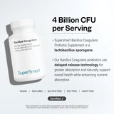 Cápsulas Supersmart junto a instrucción de tomar dos cápsulas al día para 4 mil millones UFC