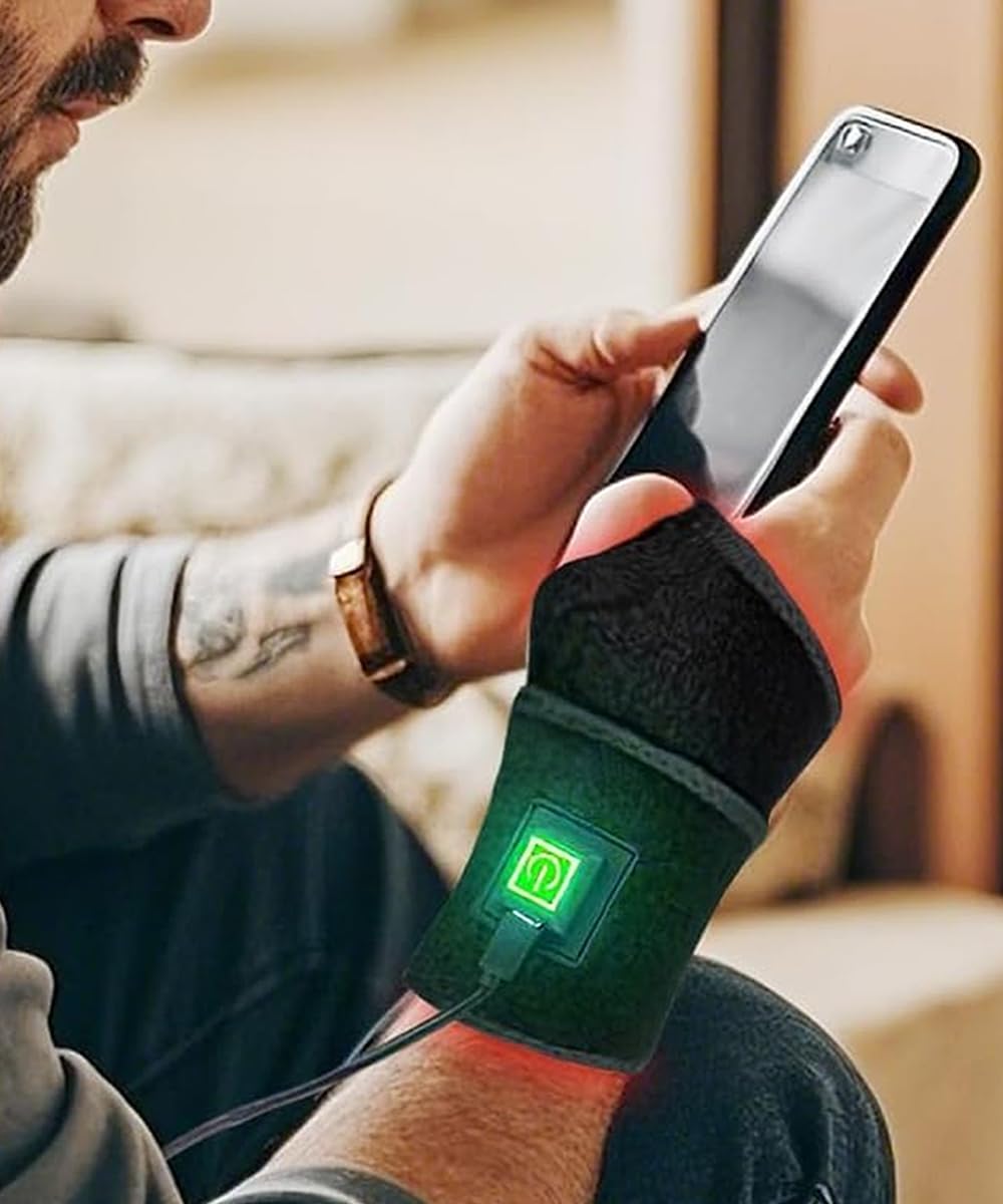 supersred contenido del paquete mostrando la muñequera y correas extensibles