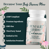 Supplement Universe en ambiente relajado ilustrando energía y bienestar femenino