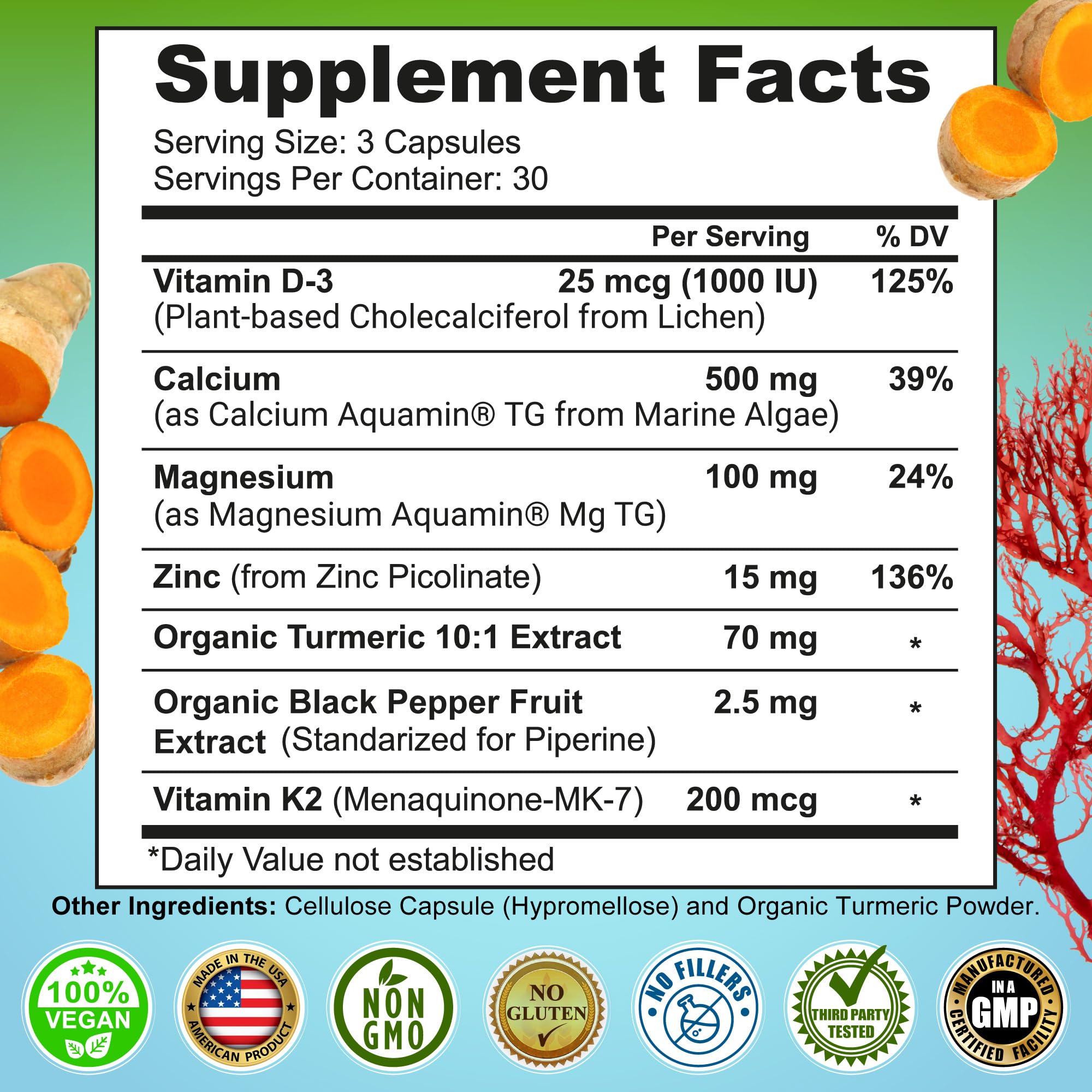 SUPPLEMENTS STUDIO comparación de tamaño del frasco para duración del suministro