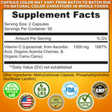 SUPPLEMENTS STUDIO primer plano de cápsula liposomal mostrando textura y pureza