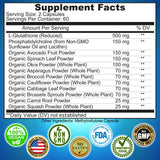 SUPPLEMENTS STUDIO comparación de tamaño en manos para exhibir la dosificación visual
