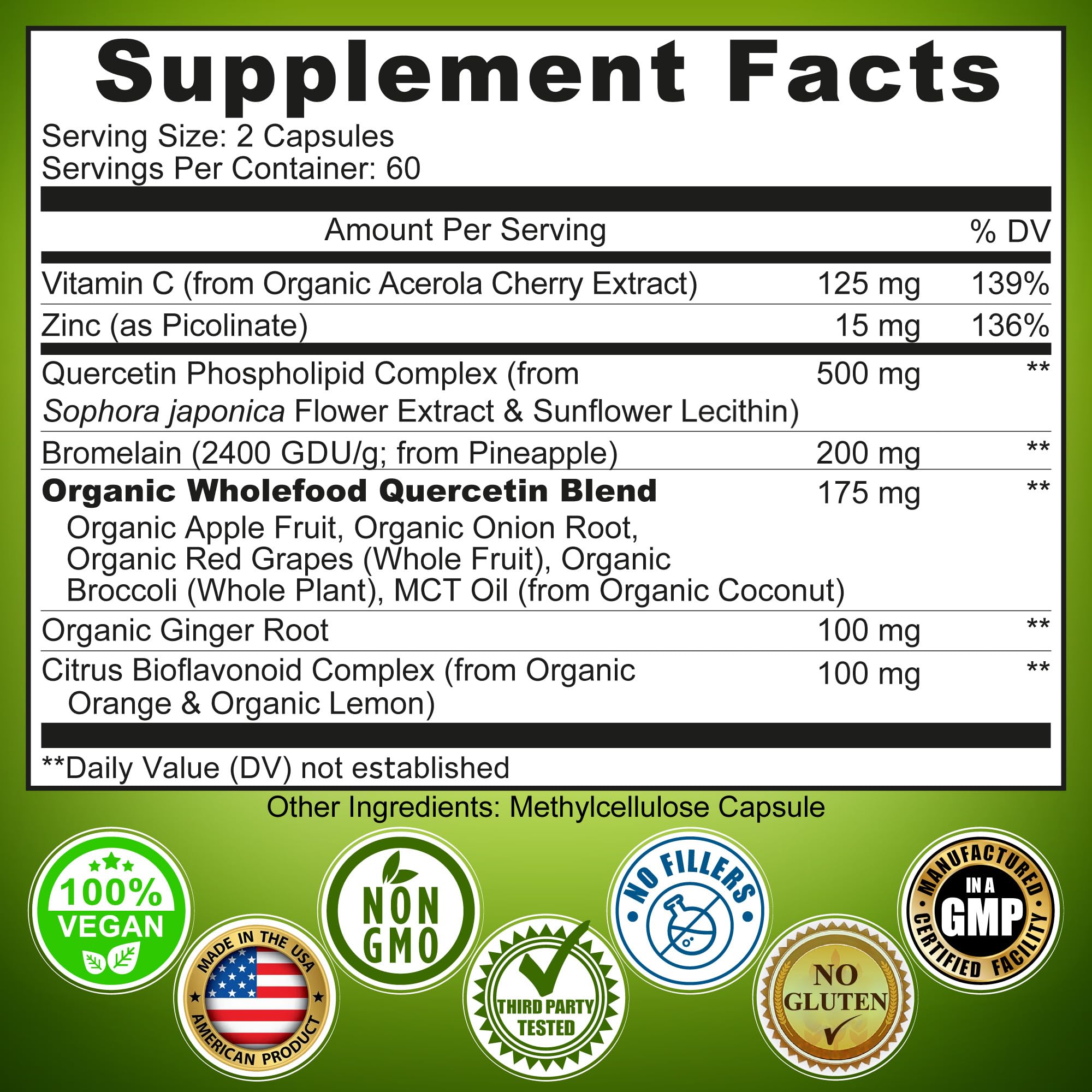 SUPPLEMENTS STUDIO etiqueta nutricional zoom claridad en ingredientes