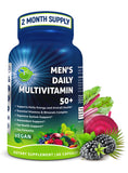 SUPPLEMENTS STUDIO frente del empaque mostrando la fórmula para hombres 50+ y beneficios