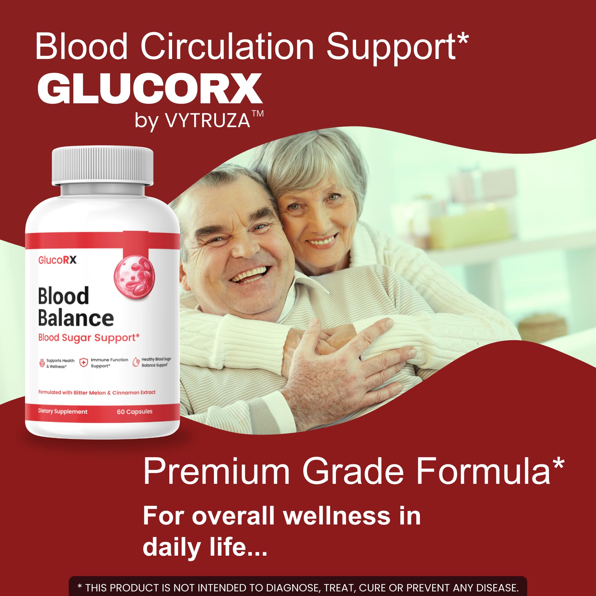 SuppNature detalle de cápsulas GlucoRX textura para fácil ingestión