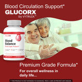 SuppNature detalle de cápsulas GlucoRX textura para fácil ingestión
