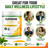 Supreme Detox en entorno matutino, uso práctico en rutina diaria