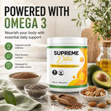 Supreme Detox cuchara medidora con porción, controla la dosis diaria