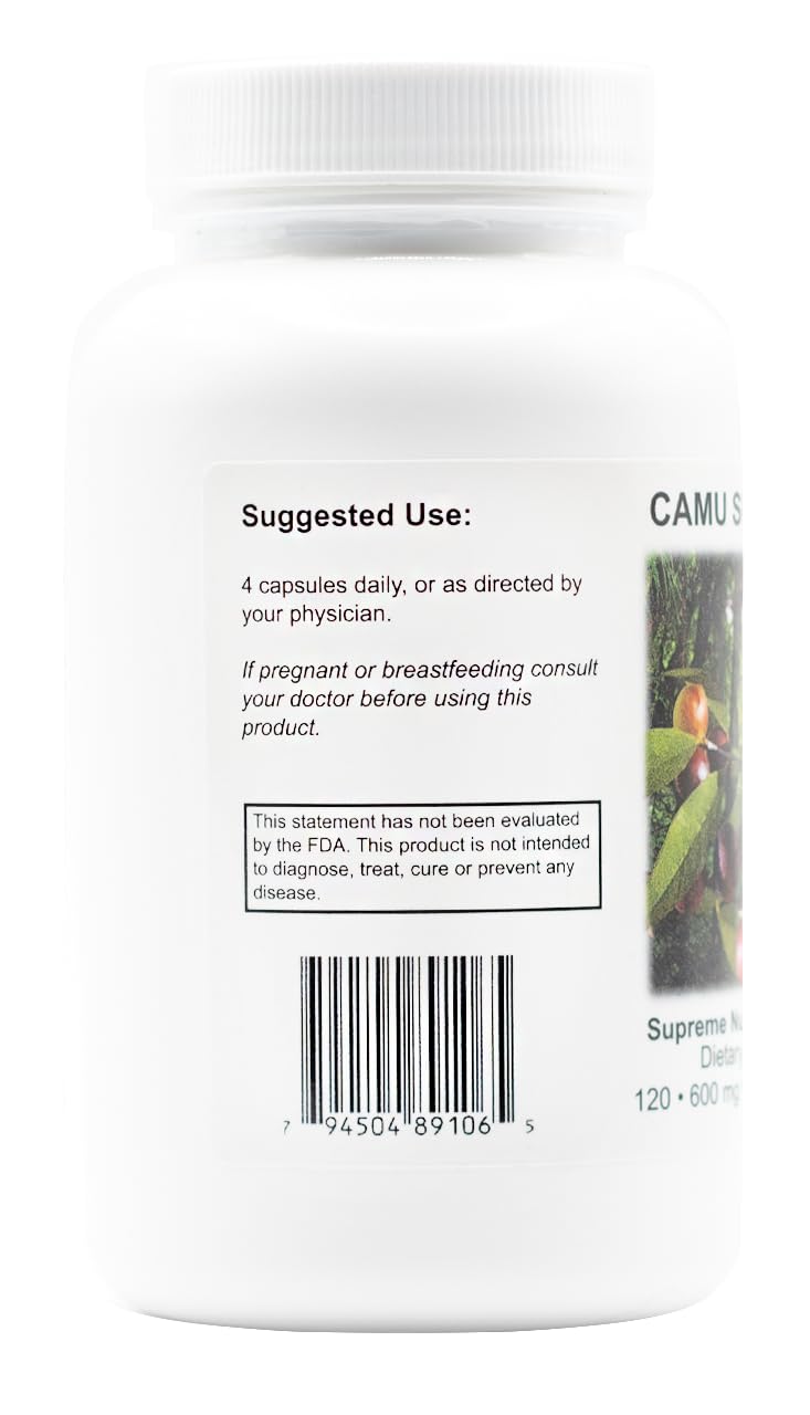 Supreme Nutrition primer plano de cápsula vegetariana y textura precisa