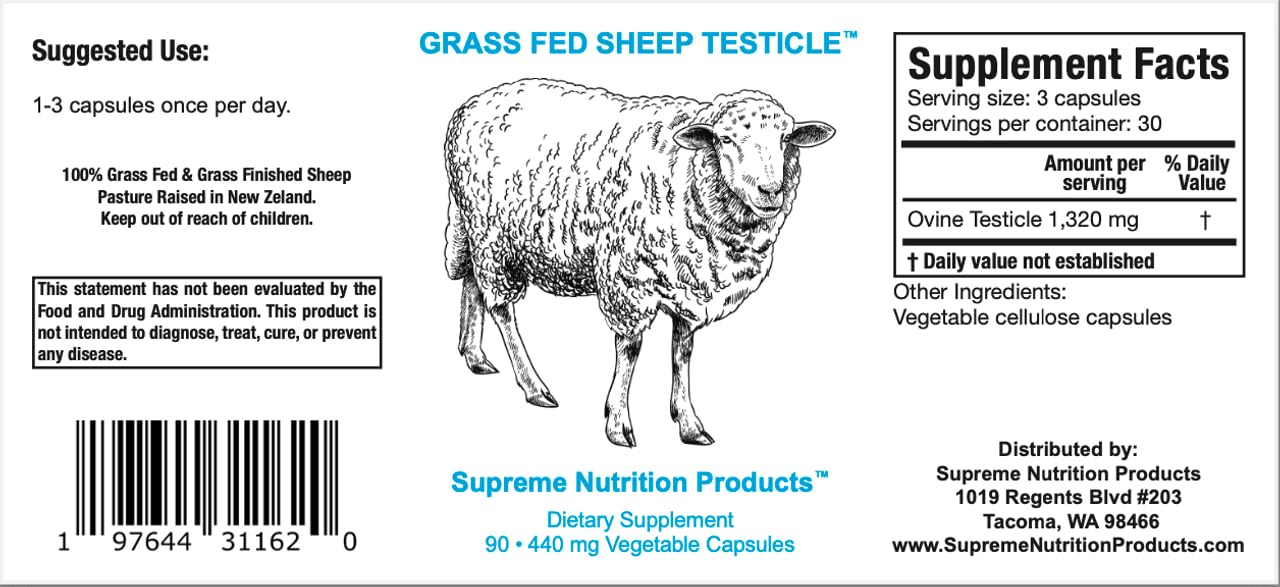 Supreme Nutrition cápsula en mano demostrando tamaño y conveniencia