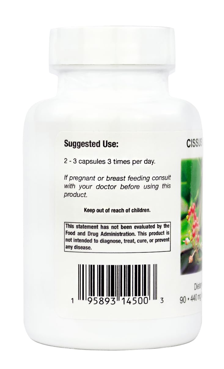 Supreme Nutrition Cissus Supreme cápsula vegetal abierta mostrando textura pura